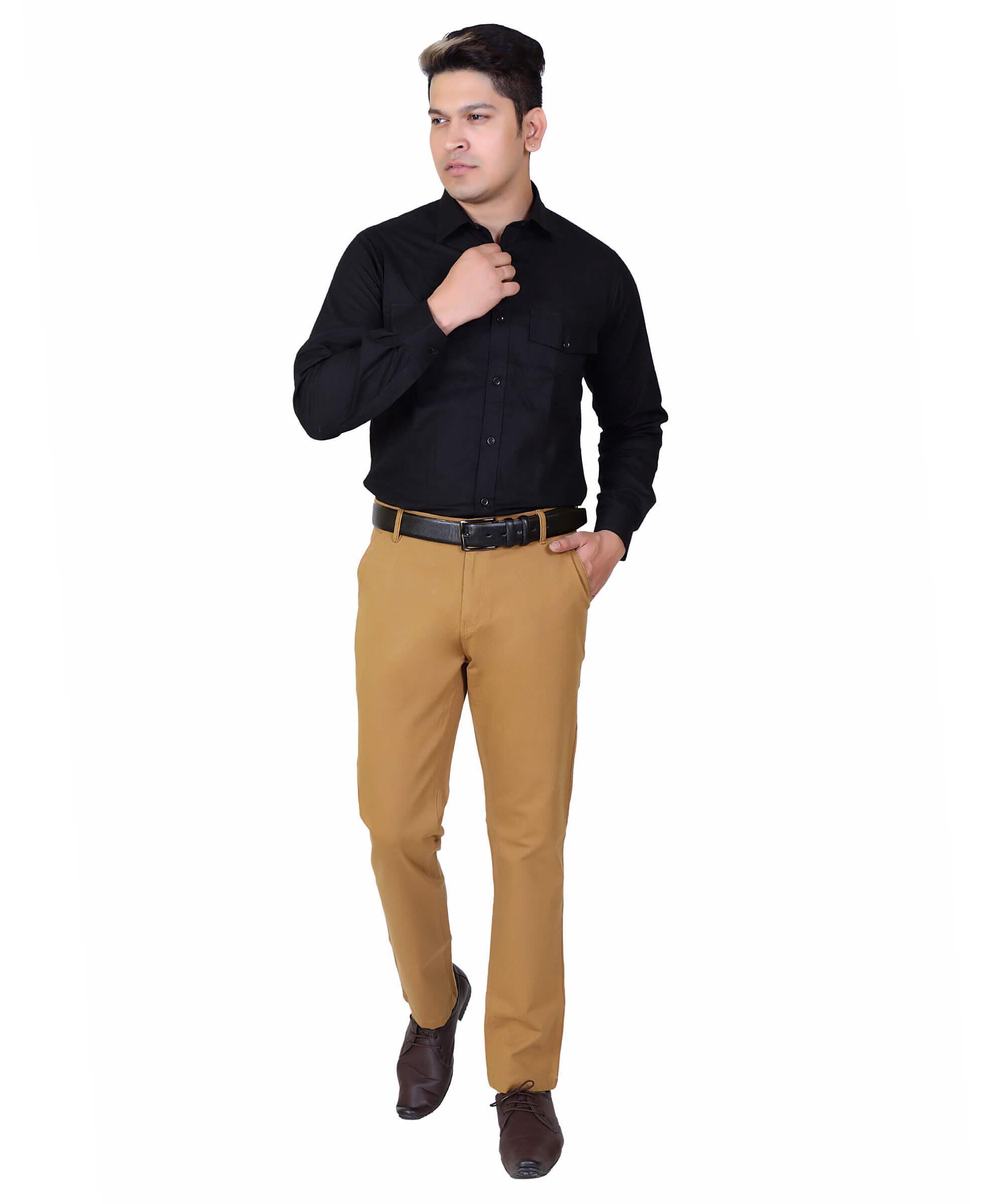 MTR Men Trouser – Mustard