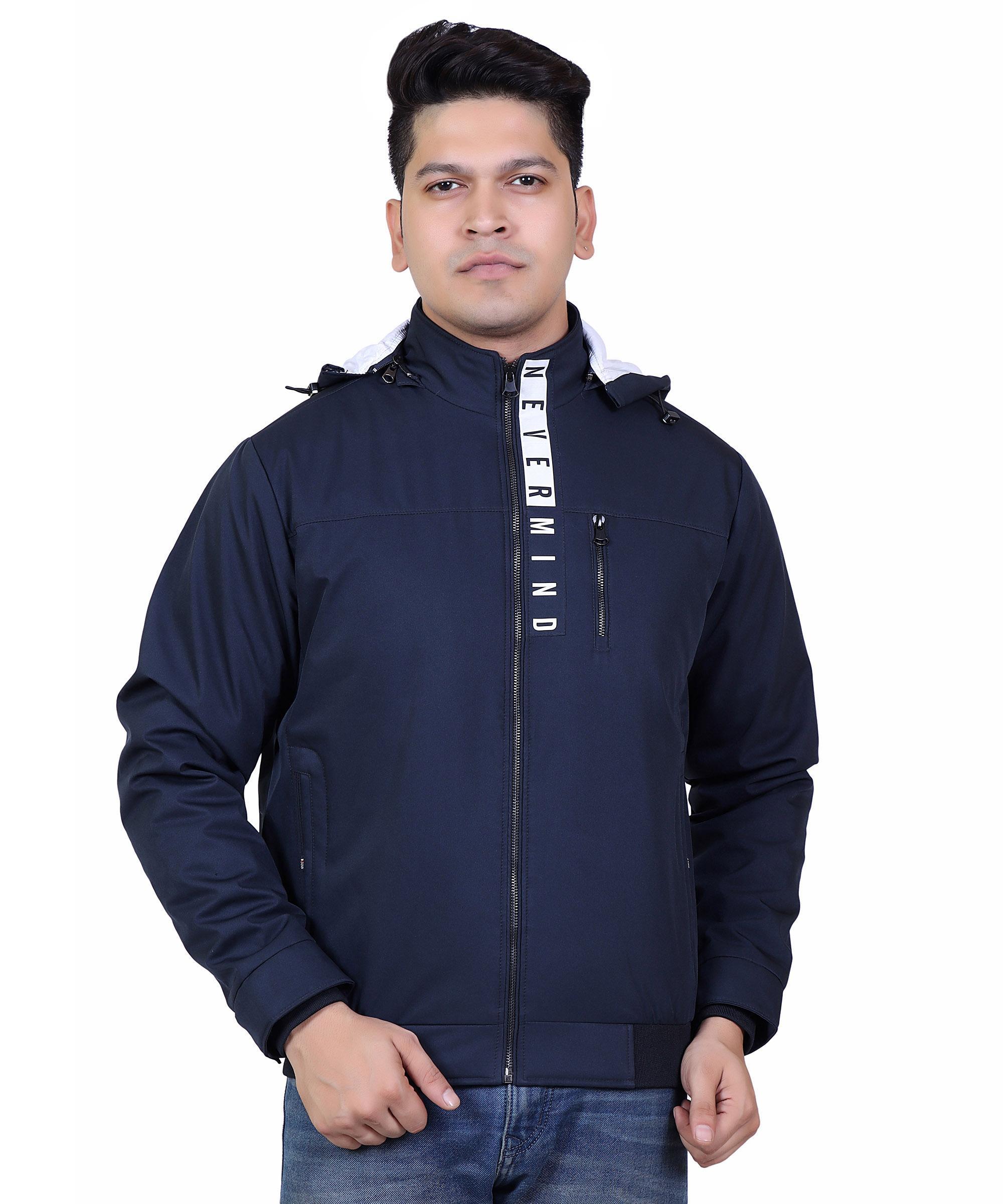 Men Jacket – Navy Blue