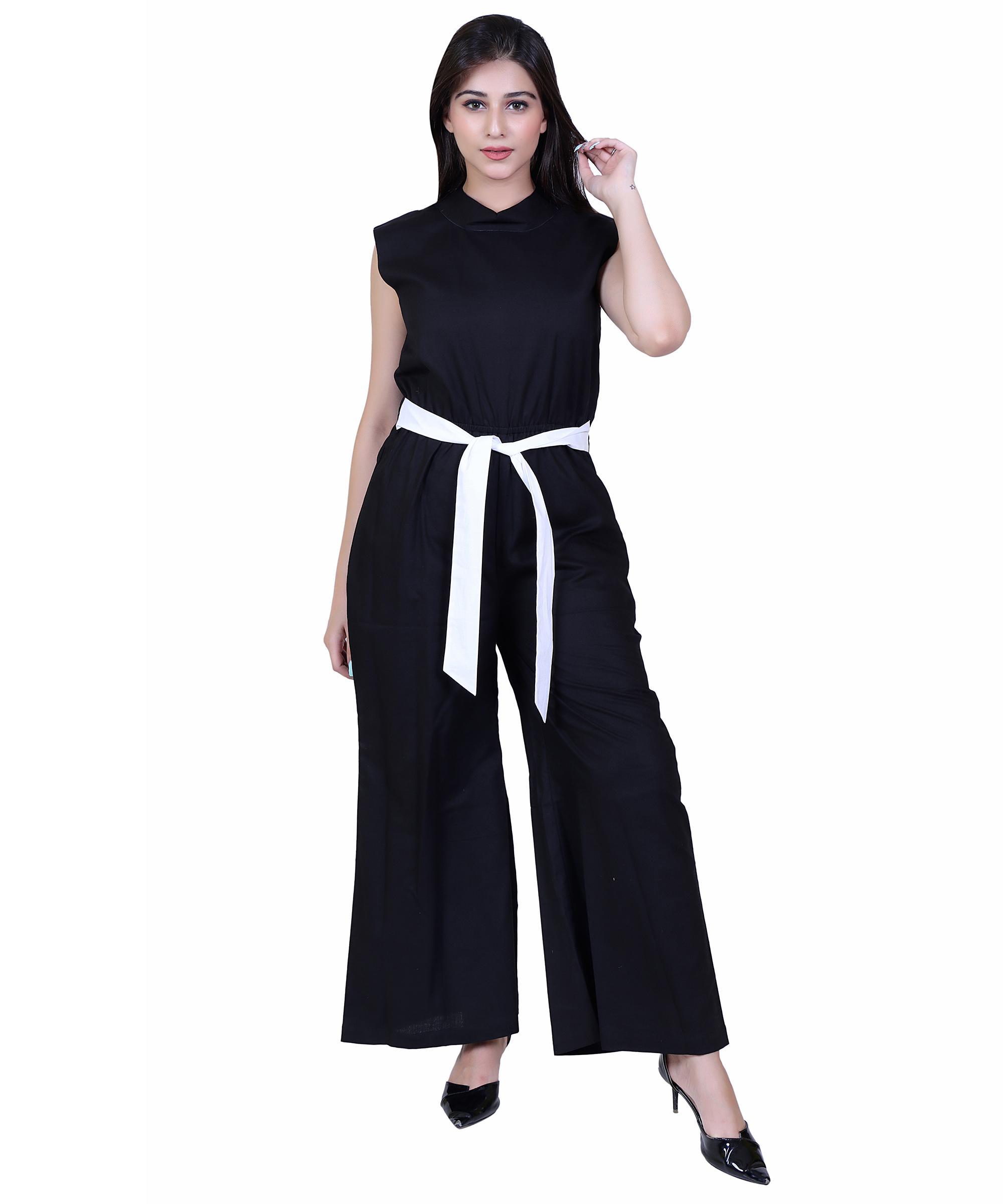 WOMEN JUMPSUIT – BLACK