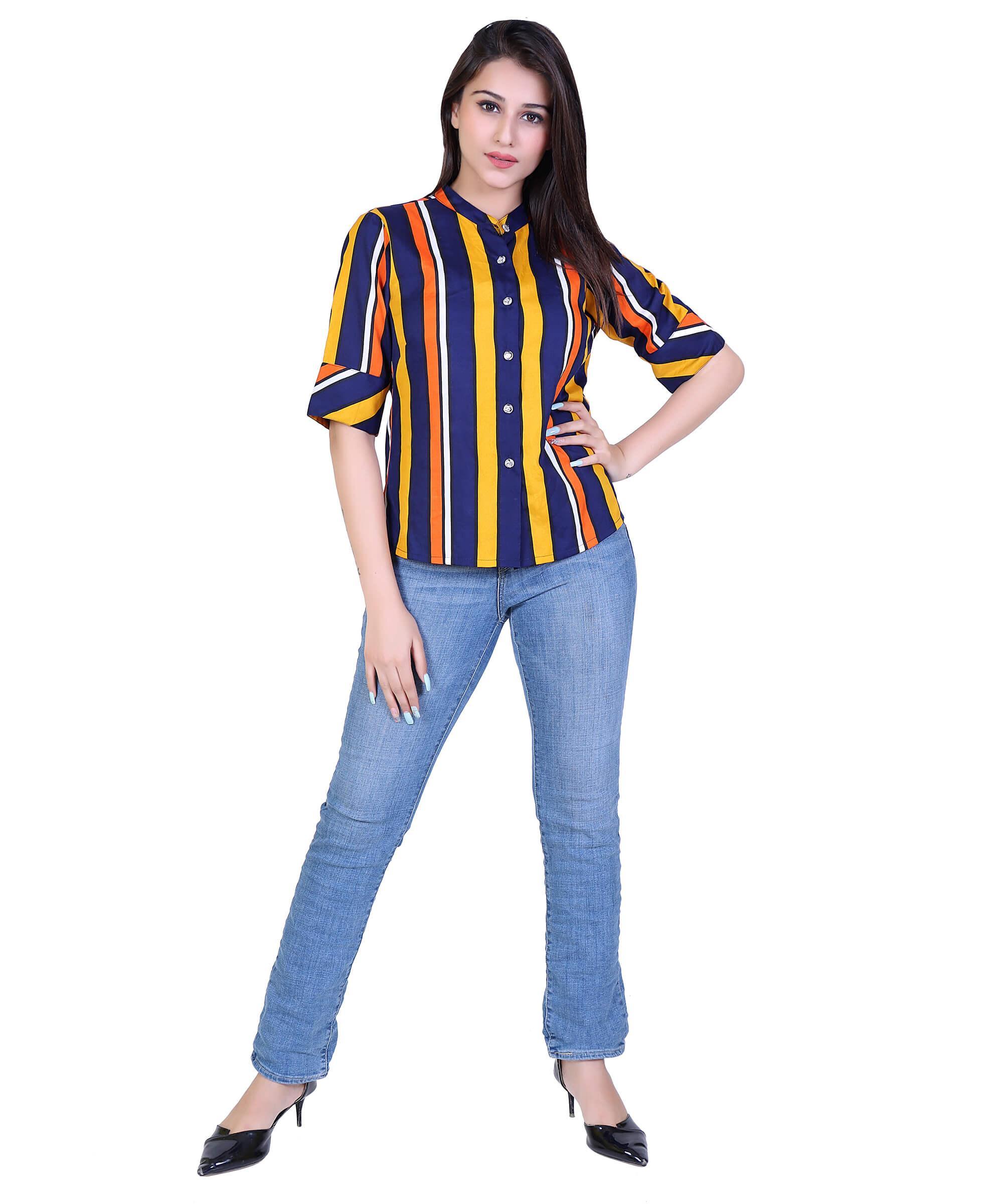 SECT-WT WOMEN TOP STRIPS – MIX STRIPS