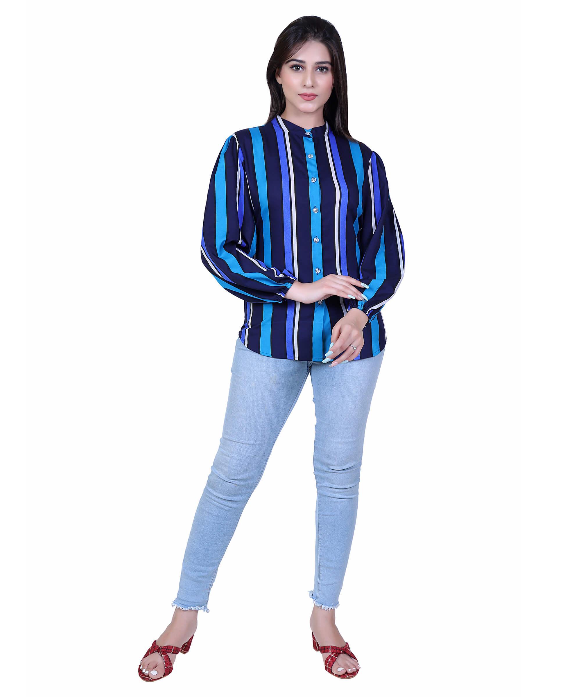 SECT-WT WOMEN TOP STRIPS – MIX STRIPS