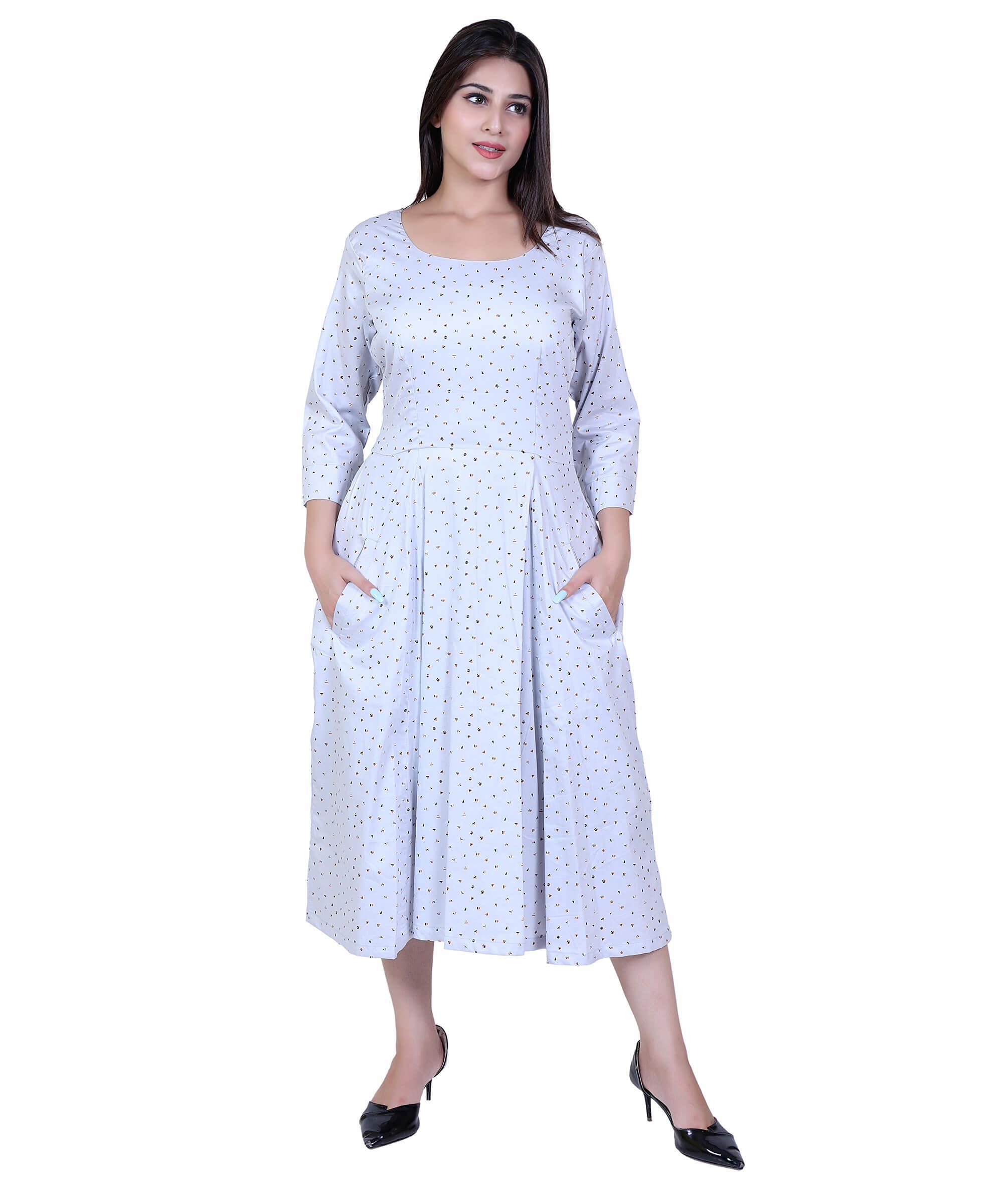 SECT-WWD WOMEN WESTERN DRESS PRINT – LINK BLUE PRINT
