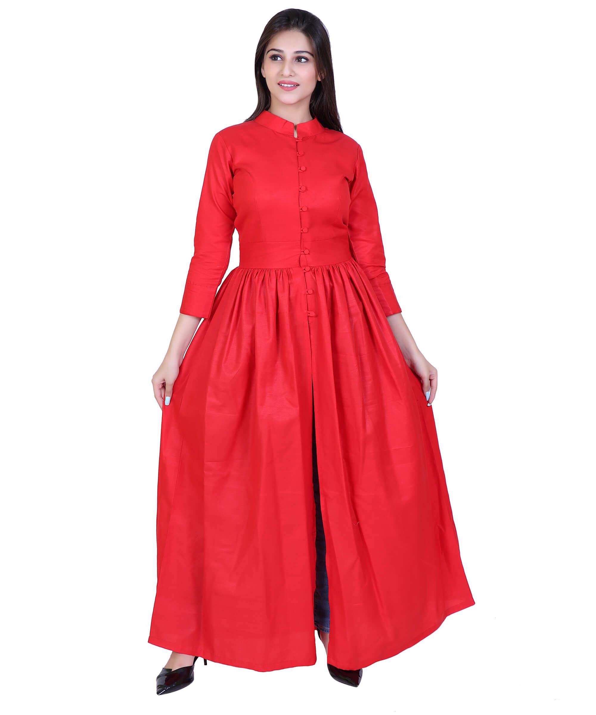 SECT-WWD WOMEN WESTERN DRESS SOLID