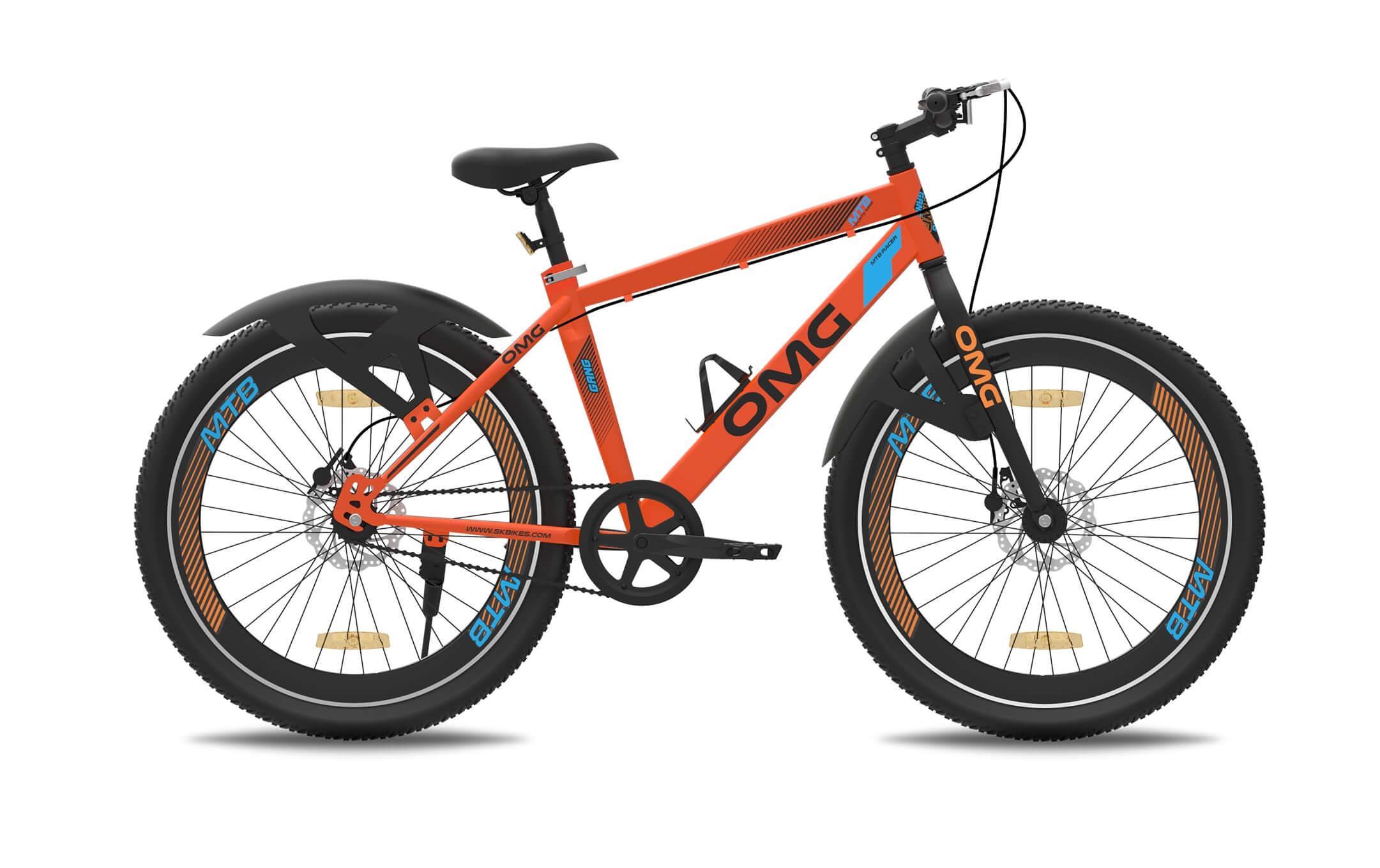 GANG OMG| Mountain Bike | Unisex | 26 | Dual Disc |Steel|Orange