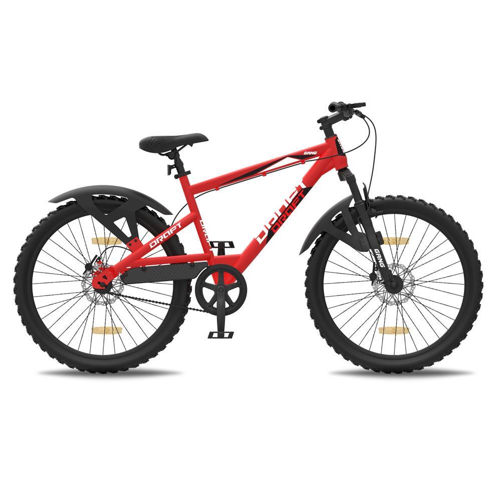 GANG DRAFT| Mountain Bike | Unisex | 26 | Dual Disc |Front Suspension |Steel