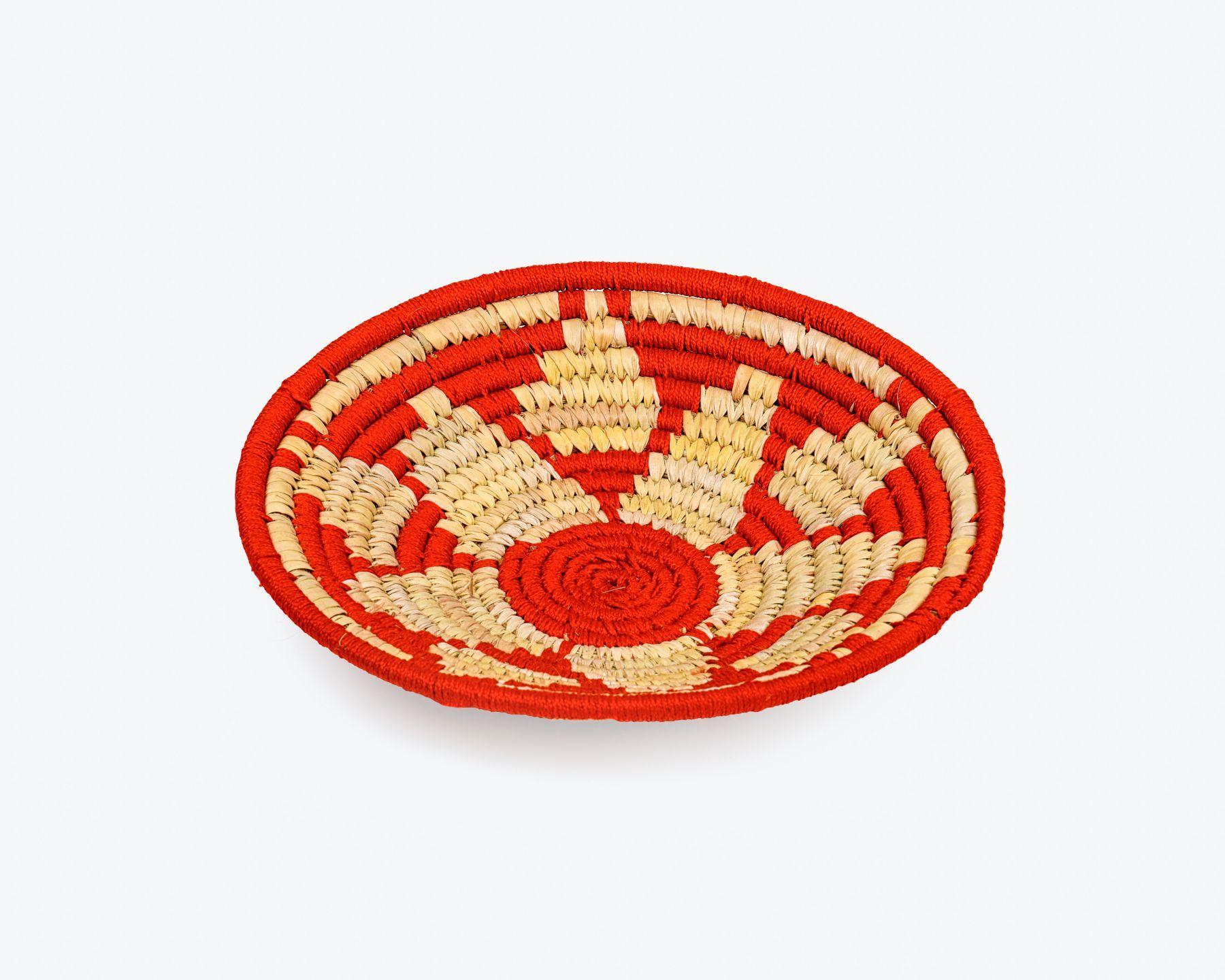 Handmade Braided Sabaii Grass Wall Plates
