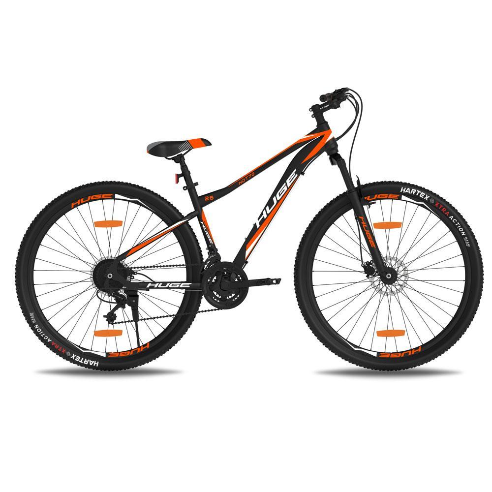HUGE HDT70| Mountain Bike | Unisex | 26 | Dual Disc |Front Suspension |Steel | 21 Speed