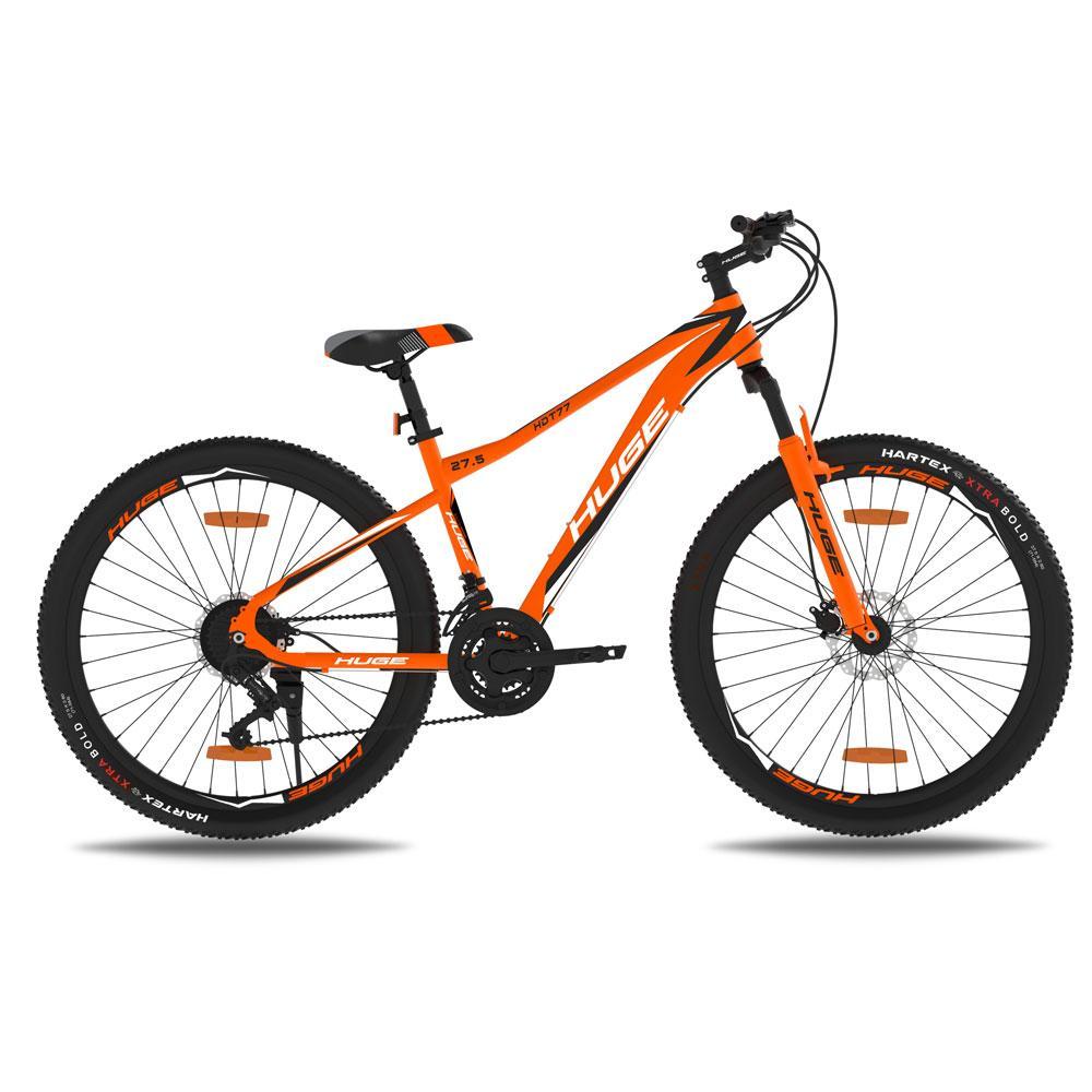 HUGE HDT77| Mountain Bike | Unisex | 27 | Dual Disc |Front Suspension |Steel | 21 Speed