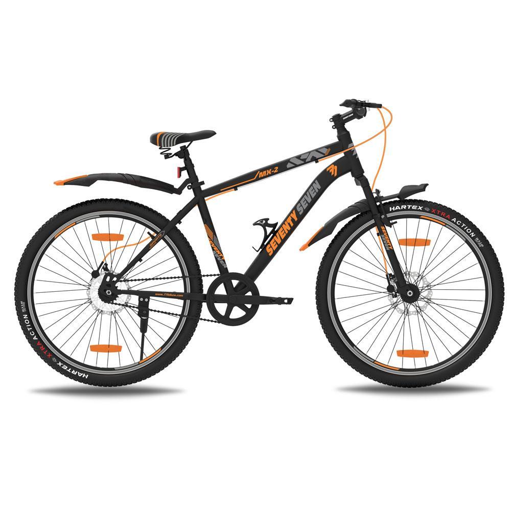 SEVENTY SEVEN MX2| Mountain Bike | Unisex | 26 | Dual Disc |Front Suspension |Steel