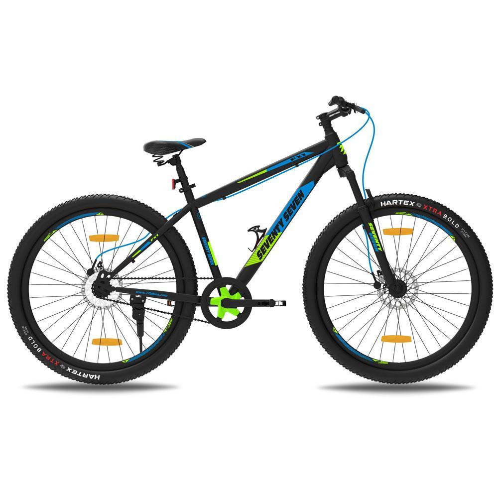 SEVENTY SEVEN FX1| Mountain Bike | Unisex | 27 | Dual Disc |Front Suspension |Steel