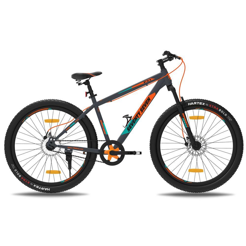 SEVENTY SEVEN FX1| Mountain Bike | Unisex | 27 | Dual Disc |Front Suspension |Steel