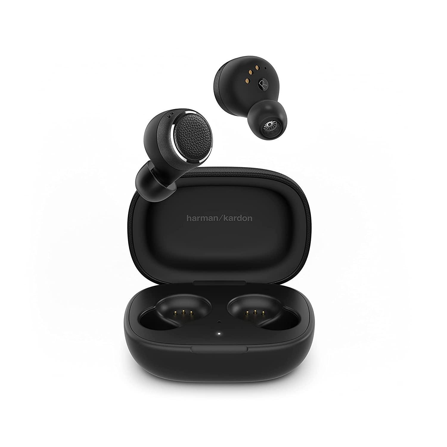 Harman Kardon Kardon Fly Truly Wireless Bluetooth in Ear Earphone with Mic (Black)