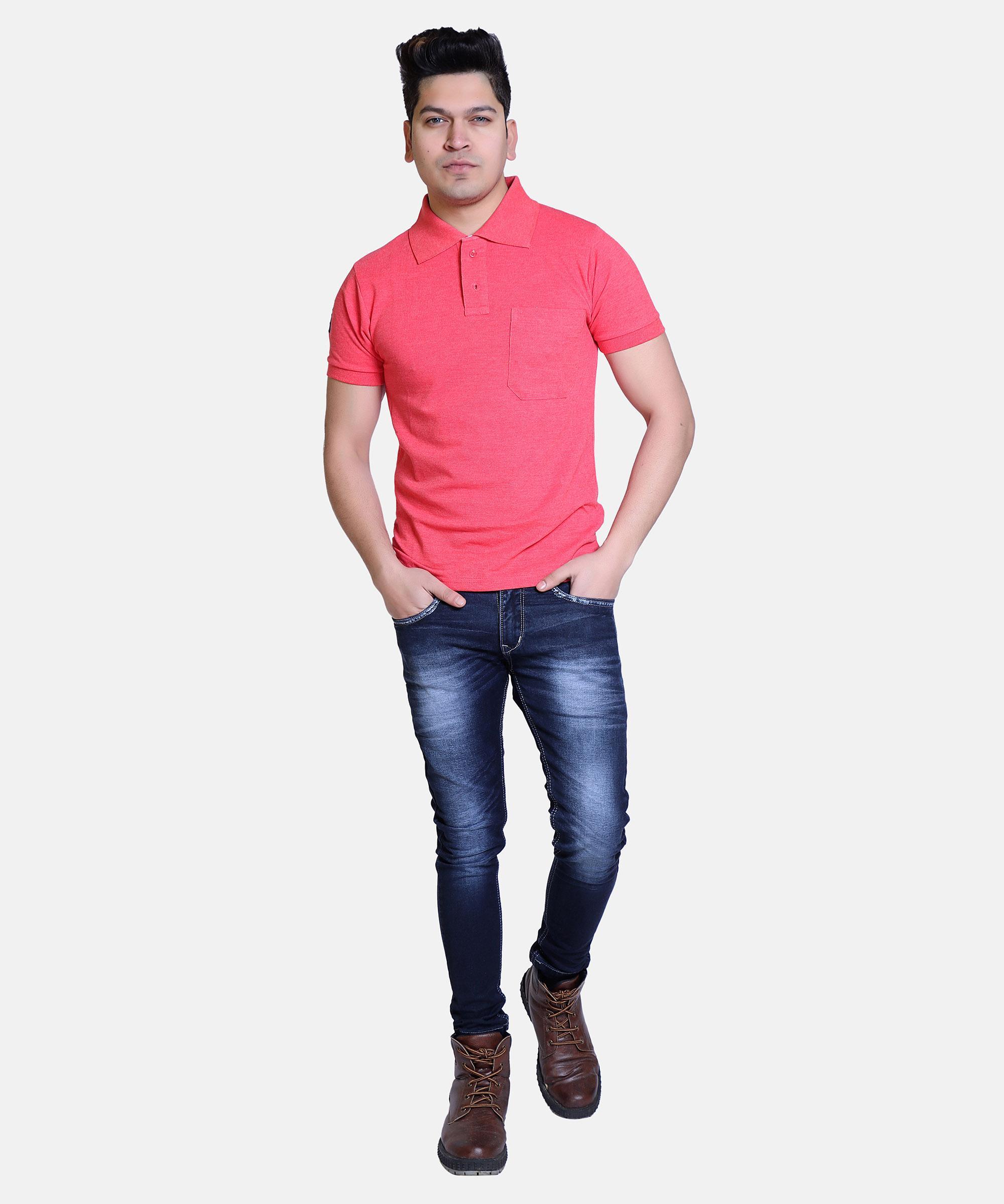 Men Regular Jeans Dark Blue