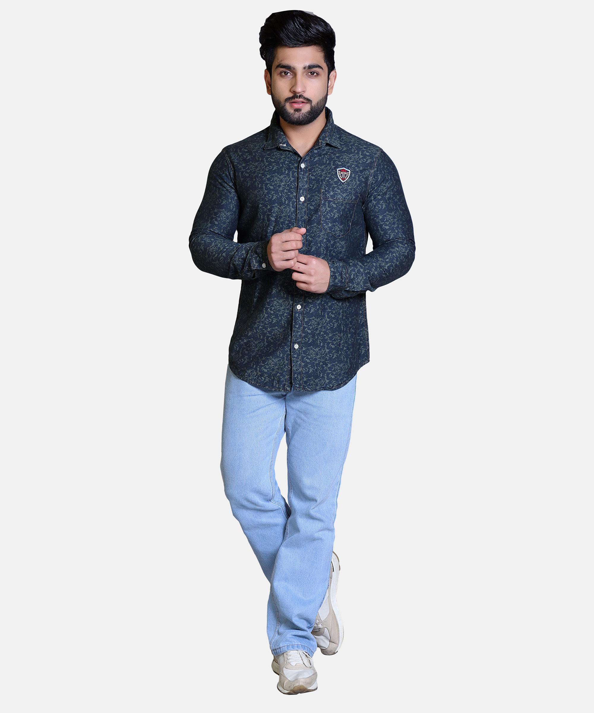 Men Shirt Full Sleeve – YELLOW TINT