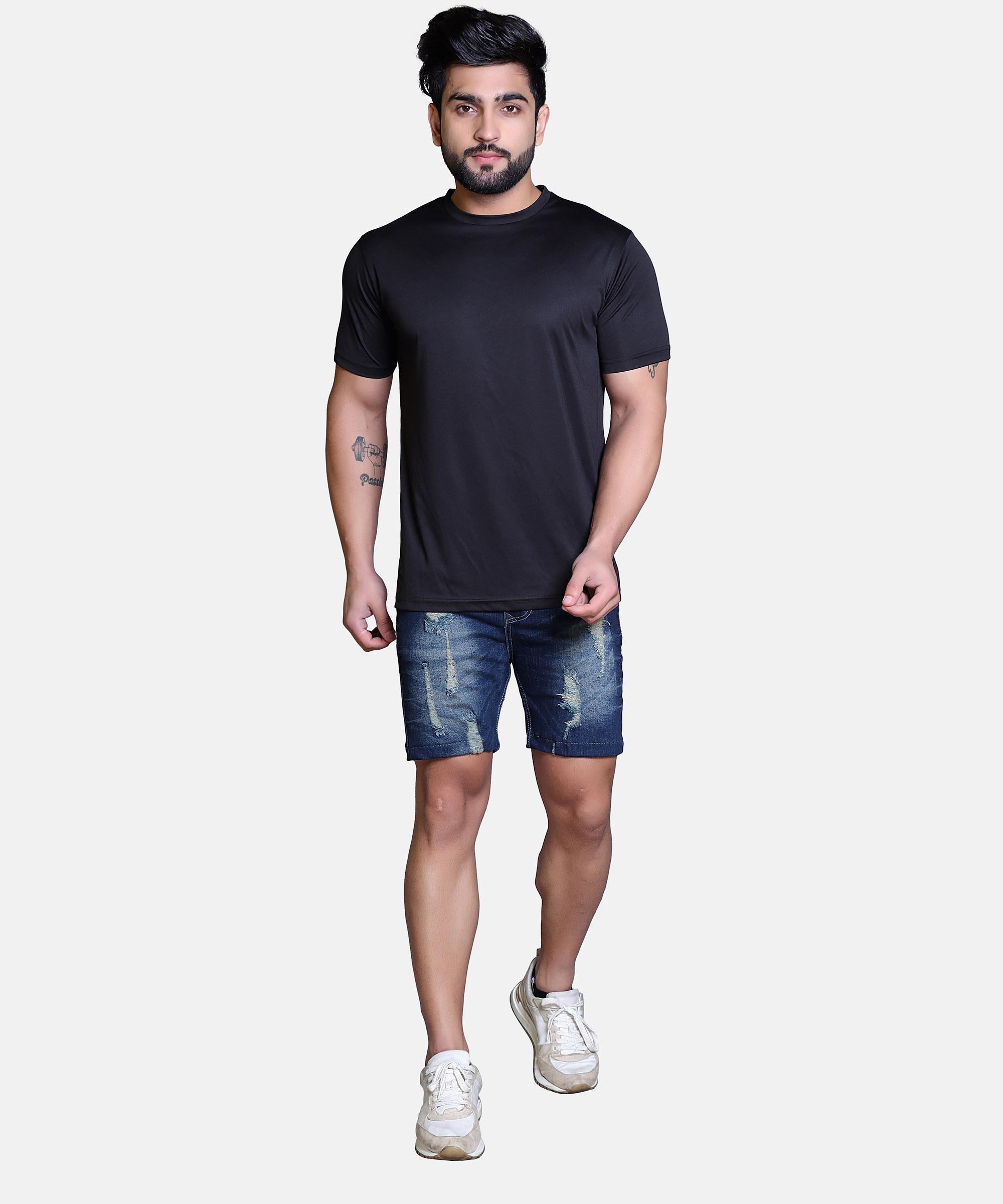  Men’s Regular Fit Shorts – YELLOW TINT