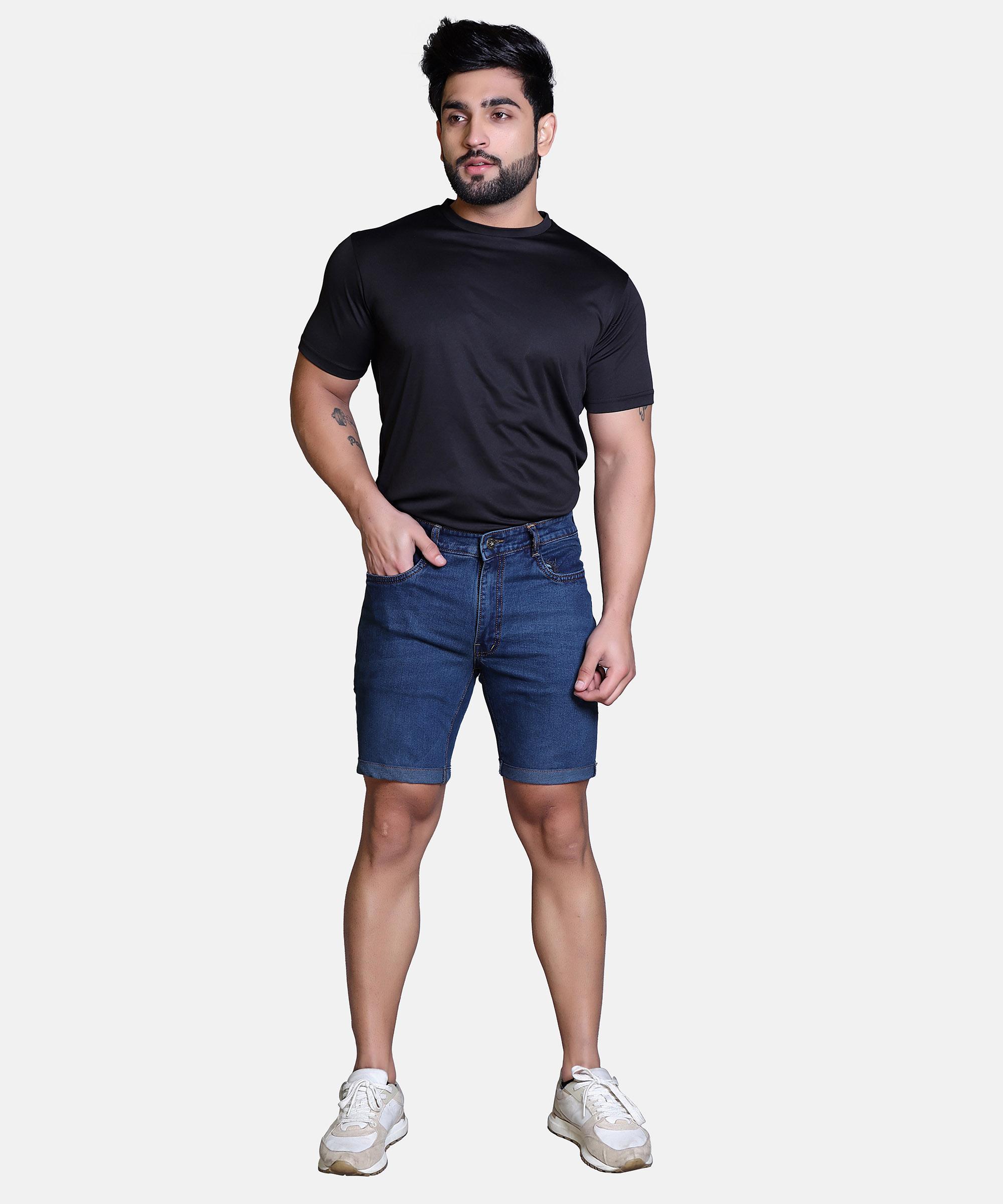 Men’s Regular Fit Shorts – NAVY BLUE