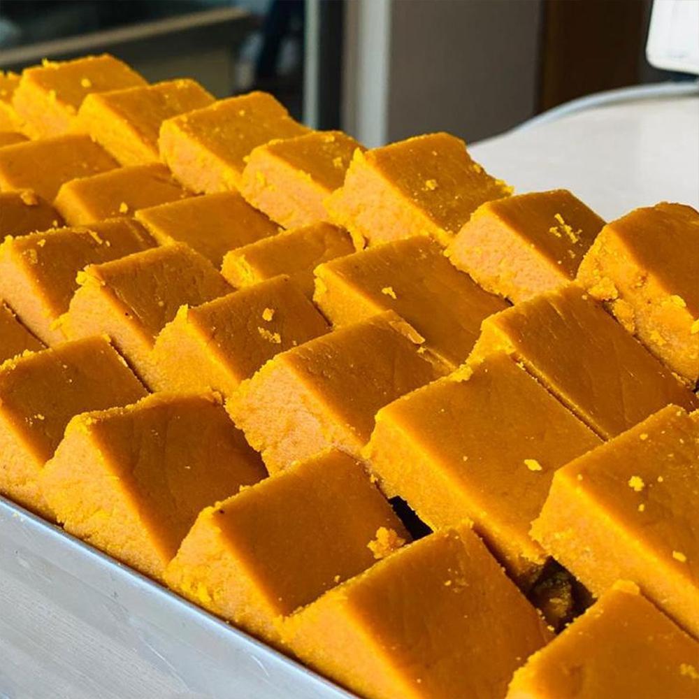NATHU MAL GHUDOO MAL Besan Barfi