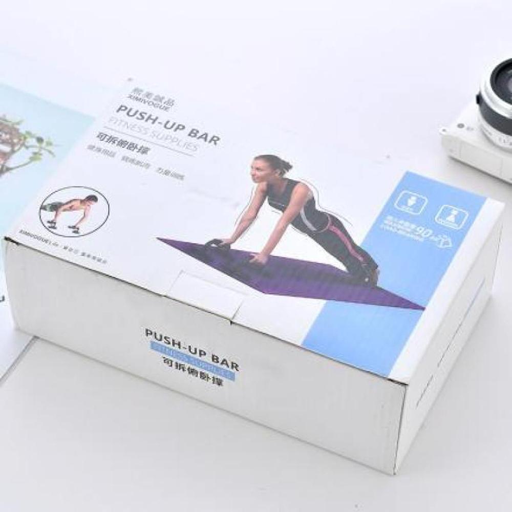 XIMI VOGUE™ Gym Equipment-Plastic Detachable Pushup Stands