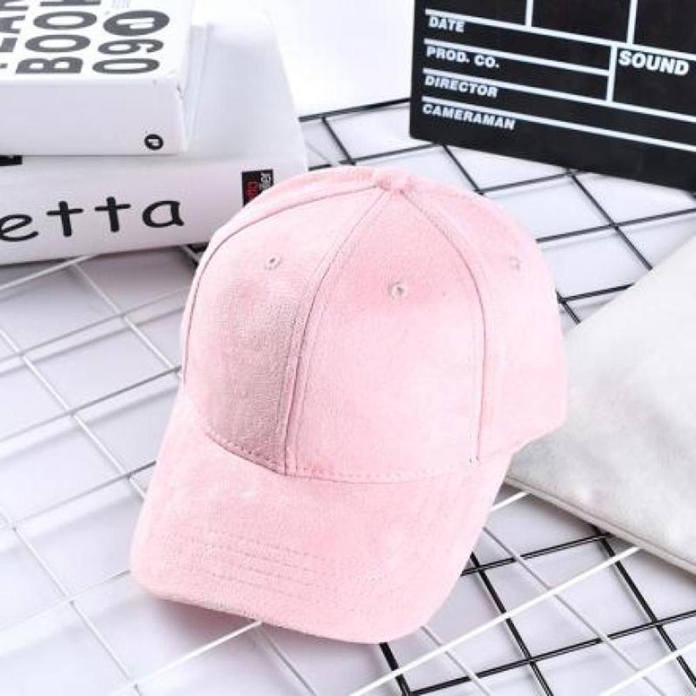 XIMI VOGUE™ Suedette Baseball Cap for Children(Pink)