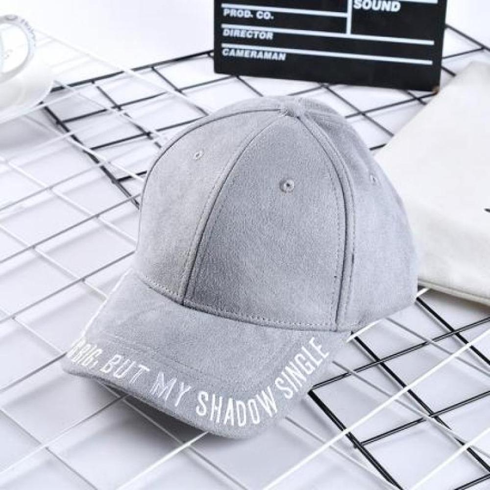 XIMI VOGUE™ Suedette Stylish Letters Baseball Cap(Gray)