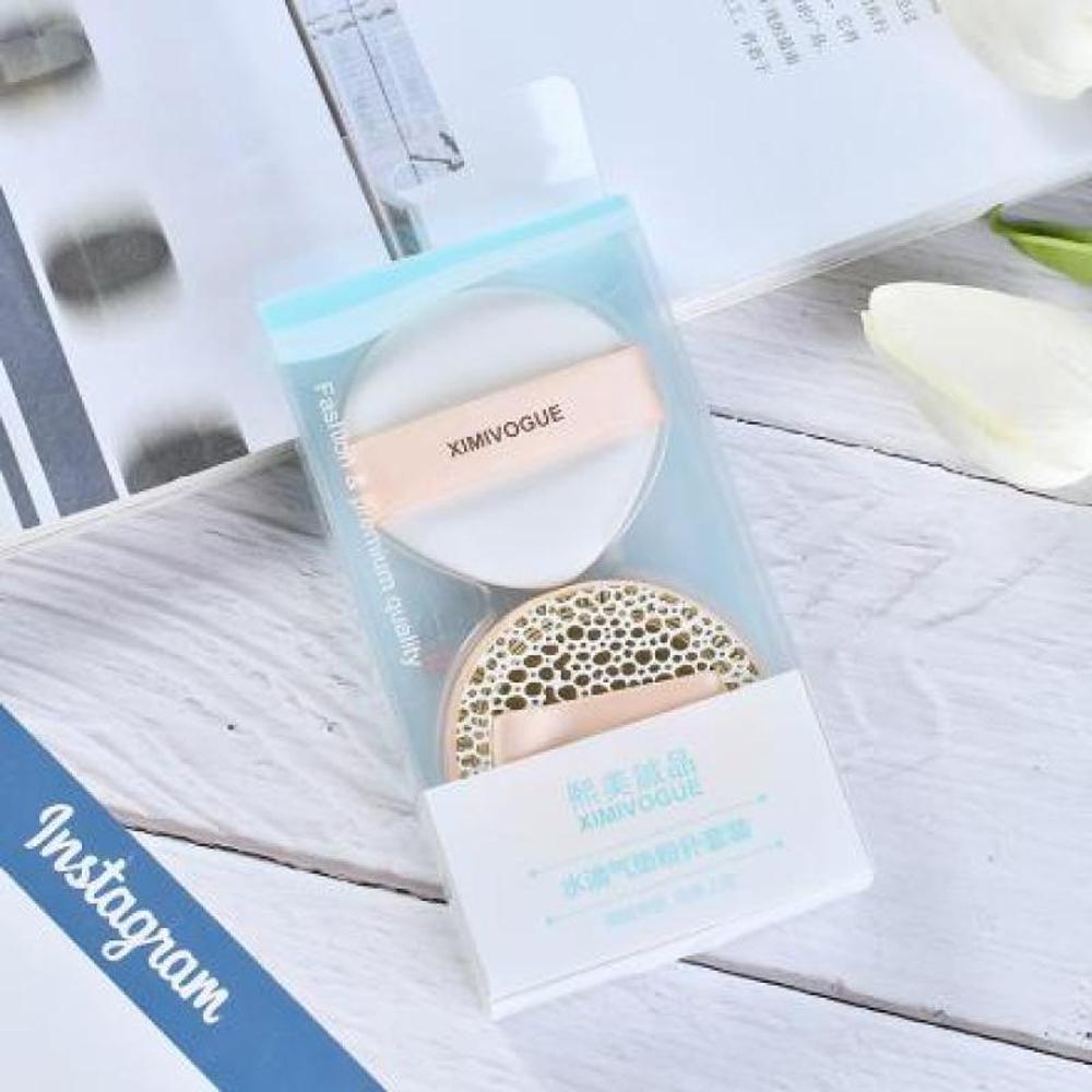 XIMI VOGUE™ Waterdrop-Shaped Powder Puff + Air Cushion Powder Puff Set