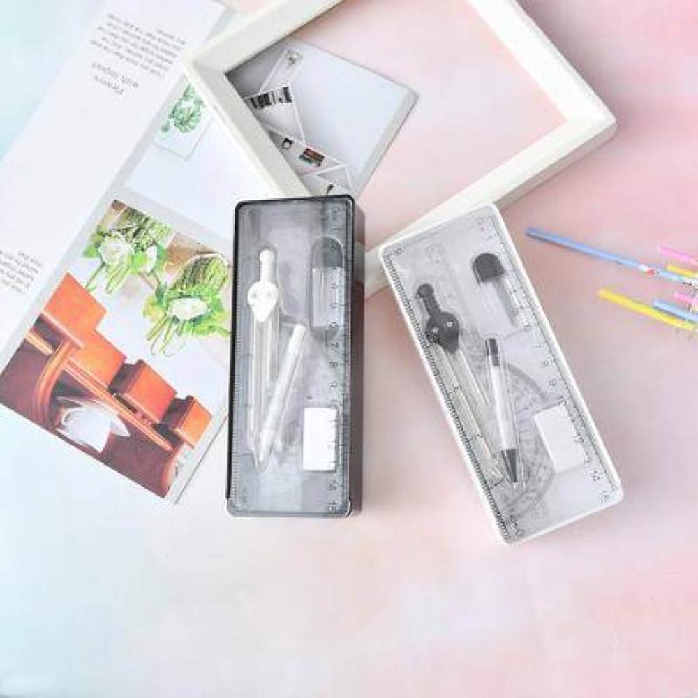 XIMI VOGUE™ Metal Compass Ruler Set (7 Pcs)