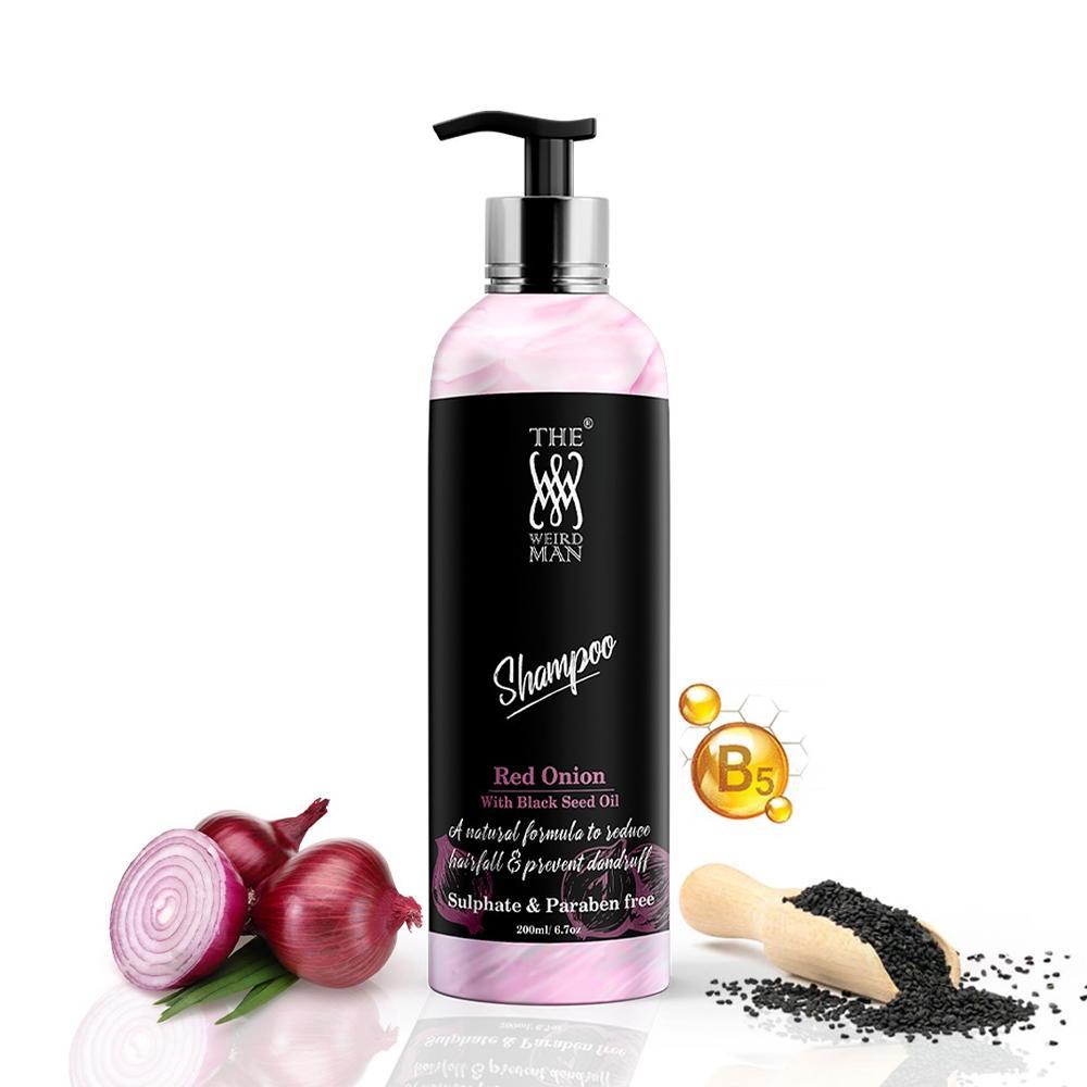 The Weird Man Red Onion Shampoo With Black Seed Oil (200 ml)