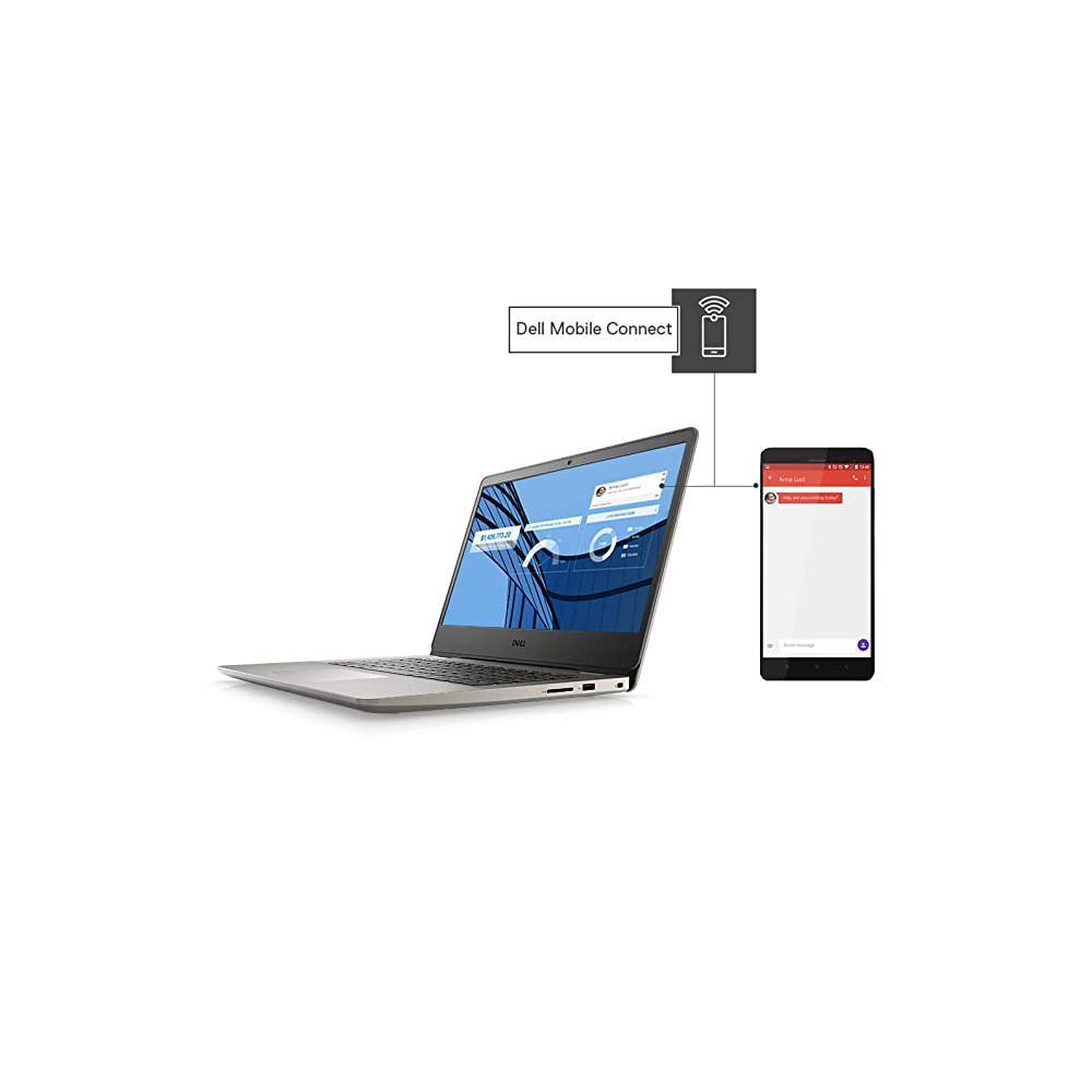 Dell Vostro 3400 Intel i3-1115G4 14 inches FHD Display Laptop (4GB/ 1+256 SSD/ Windows 10 + MSO/ Integrated Graphics/ Backlit KB/ Dune Color, 1.58Kg) D552176WIN9D