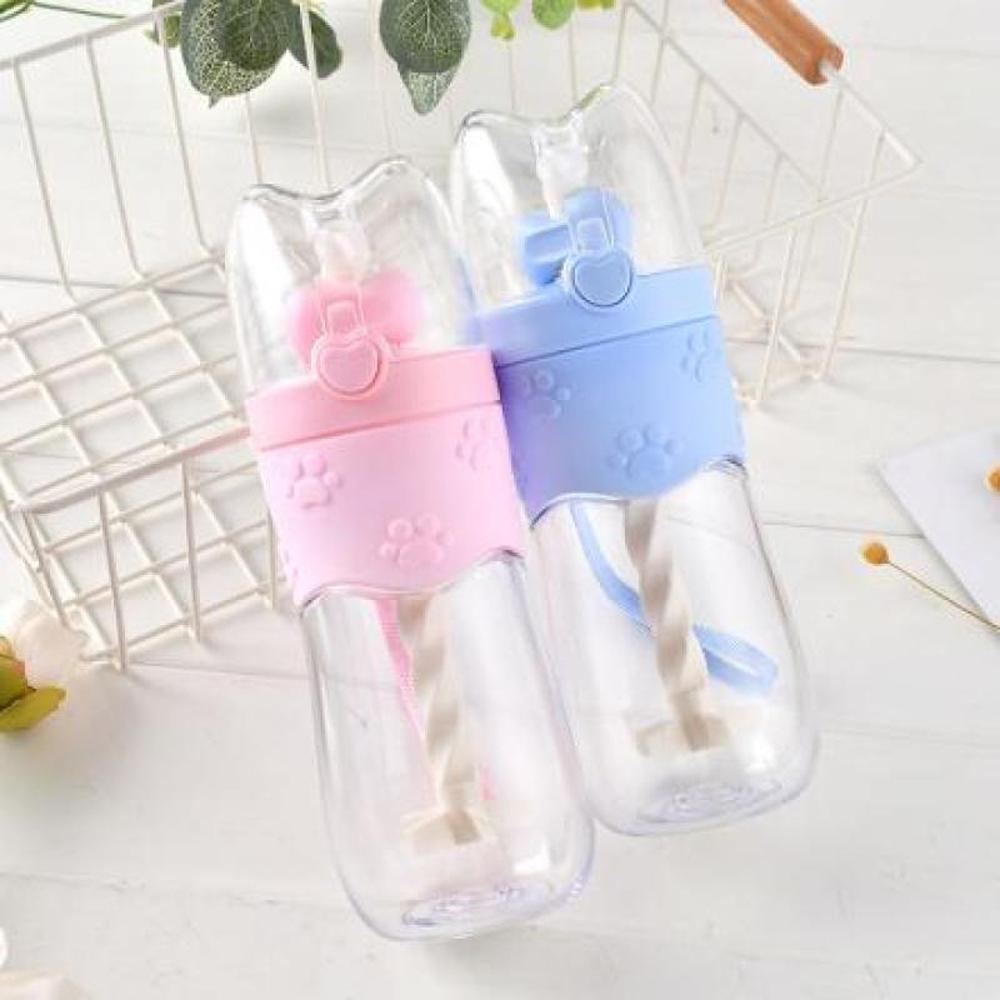 XIMI VOGUE™ Cartoon Plastic Water Bottle 350ml