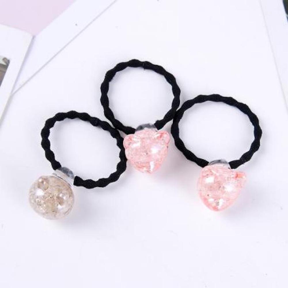 XIMI VOGUE™ Animal Bead Hair Rope for Children(3 Pcs) (Pack of 3)