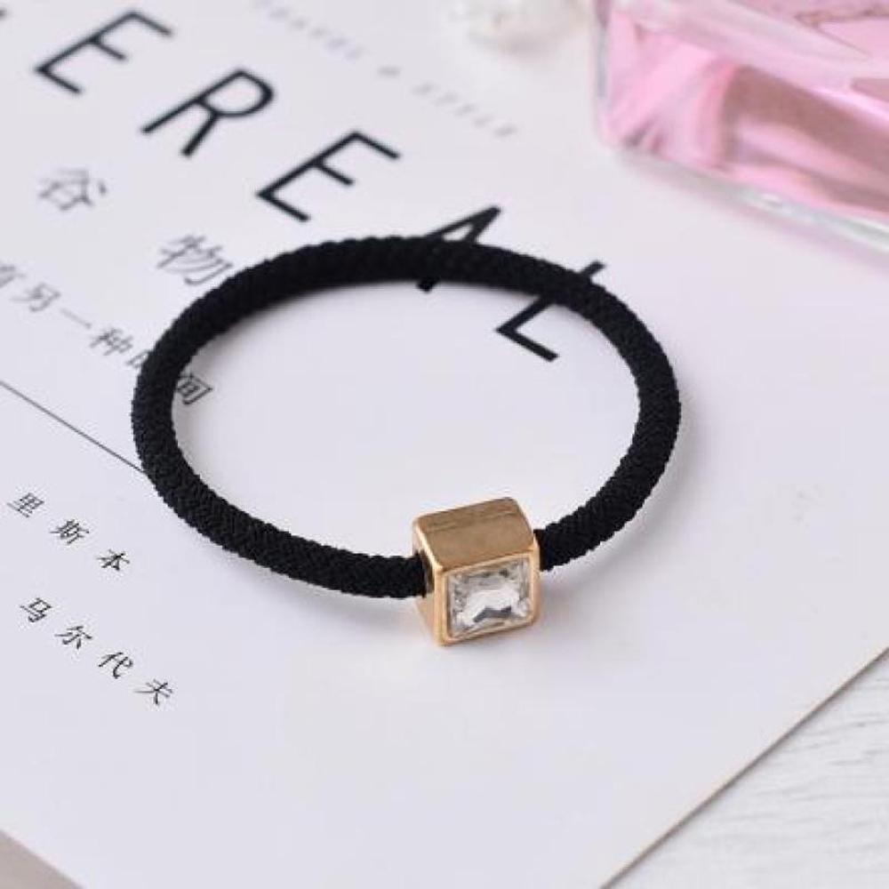 XIMI VOGUE™ Hair Rope with Bead Cube(3 pcs)