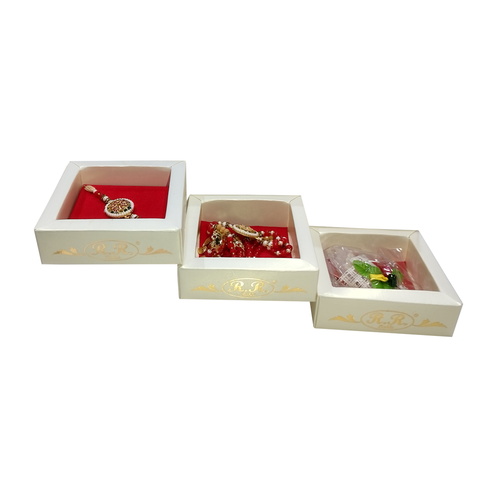 Rakhi for Brother /Bhai Rakshabandhan Bhaiya Rakhi and Bhabhi Lumba Set with Roli Chawal ( 1 lumbha rakhi and 1 Rakhi  Combo Pack)