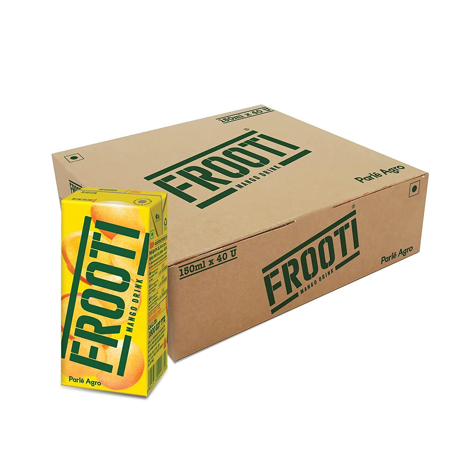 Frooti Mango Drink 40 N (150 ml Each)