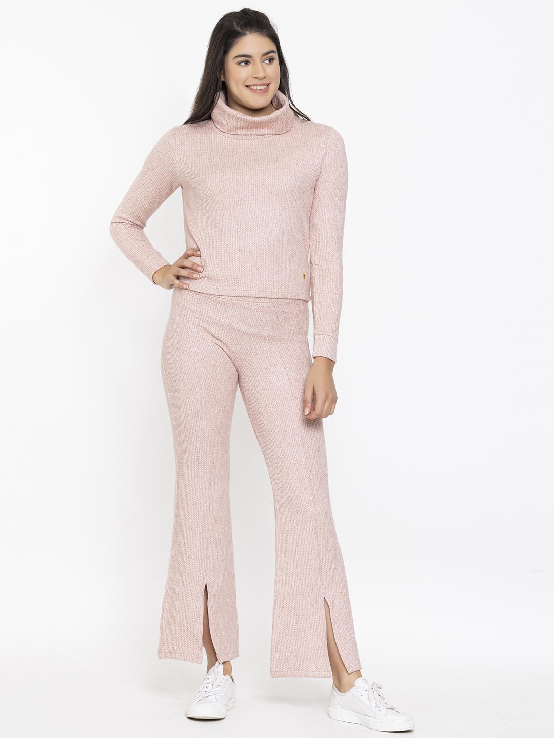 Pink Winter Co-Ord Set