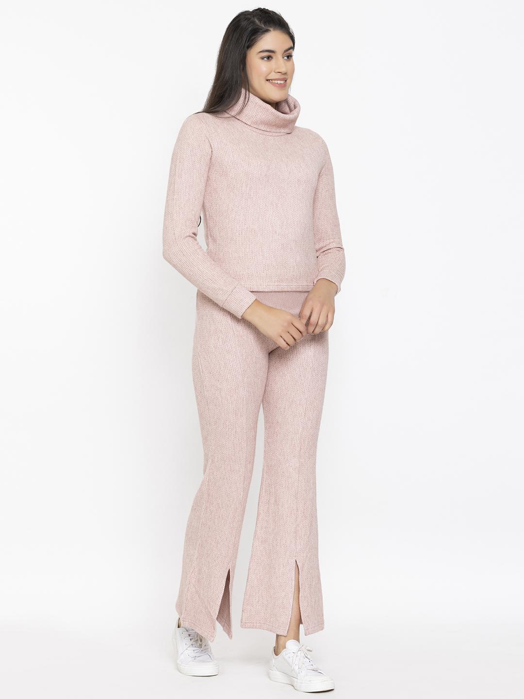 Pink Winter Co-Ord Set