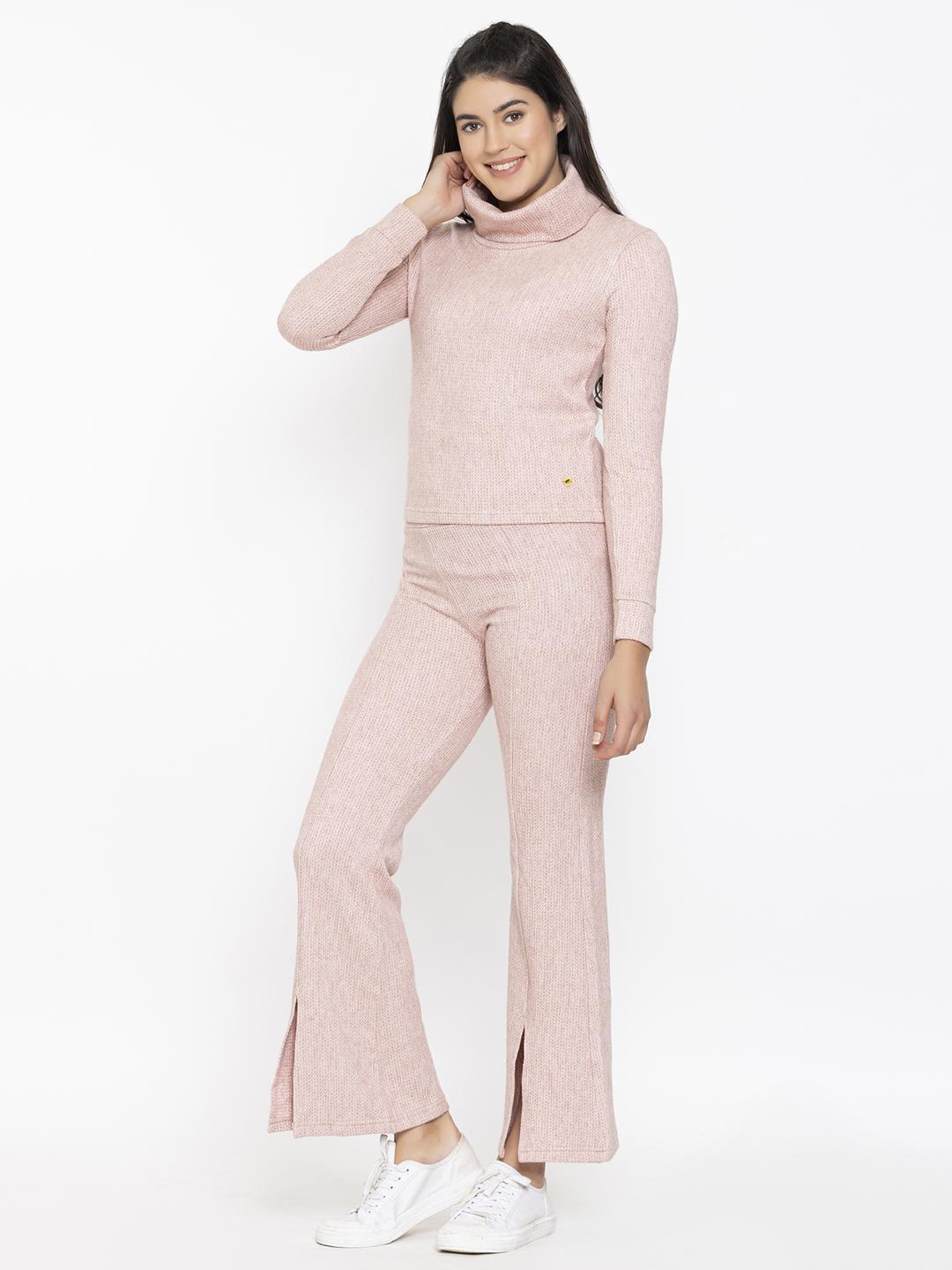 Pink Winter Co-Ord Set