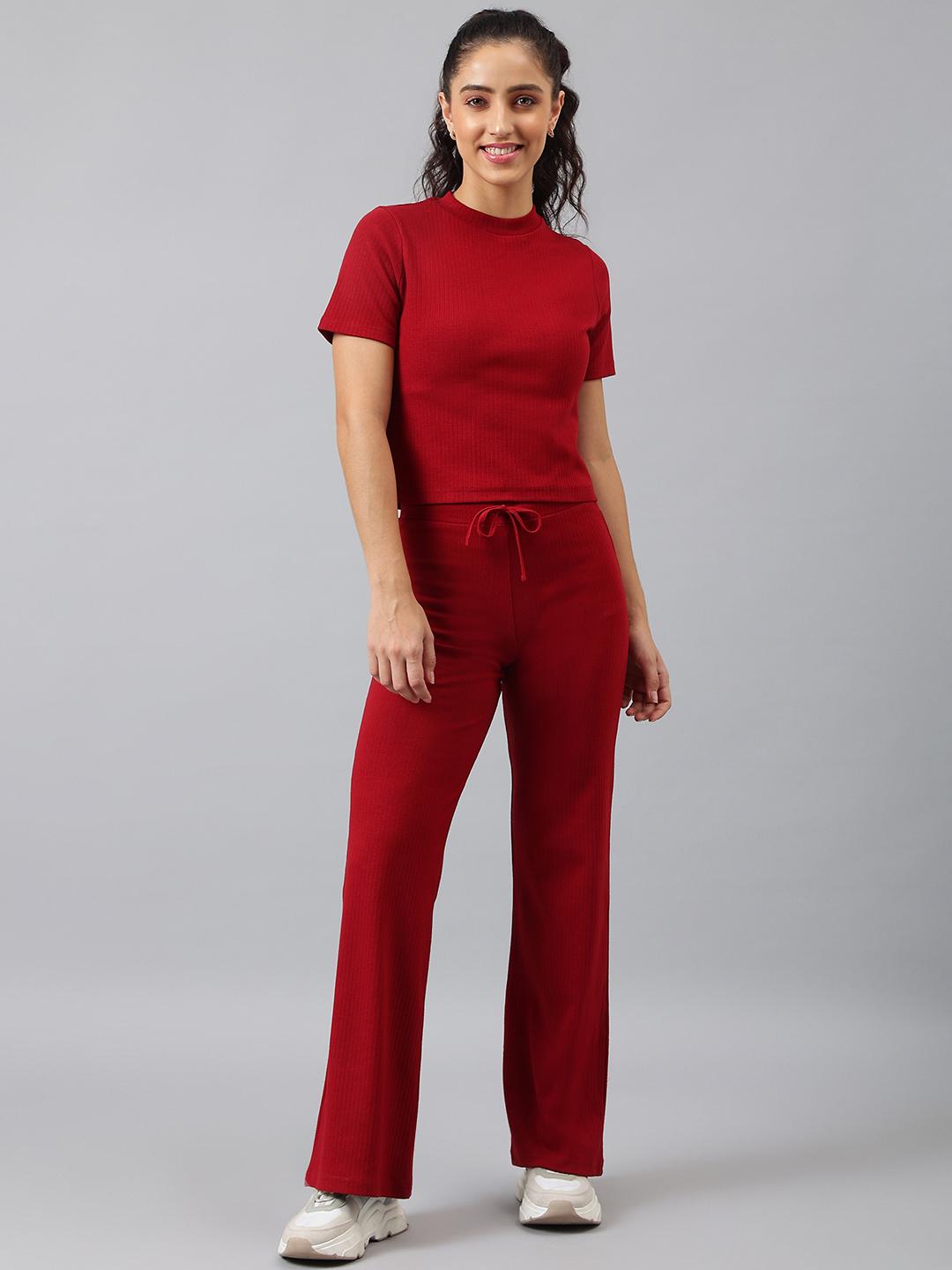 Maroon Co-ord