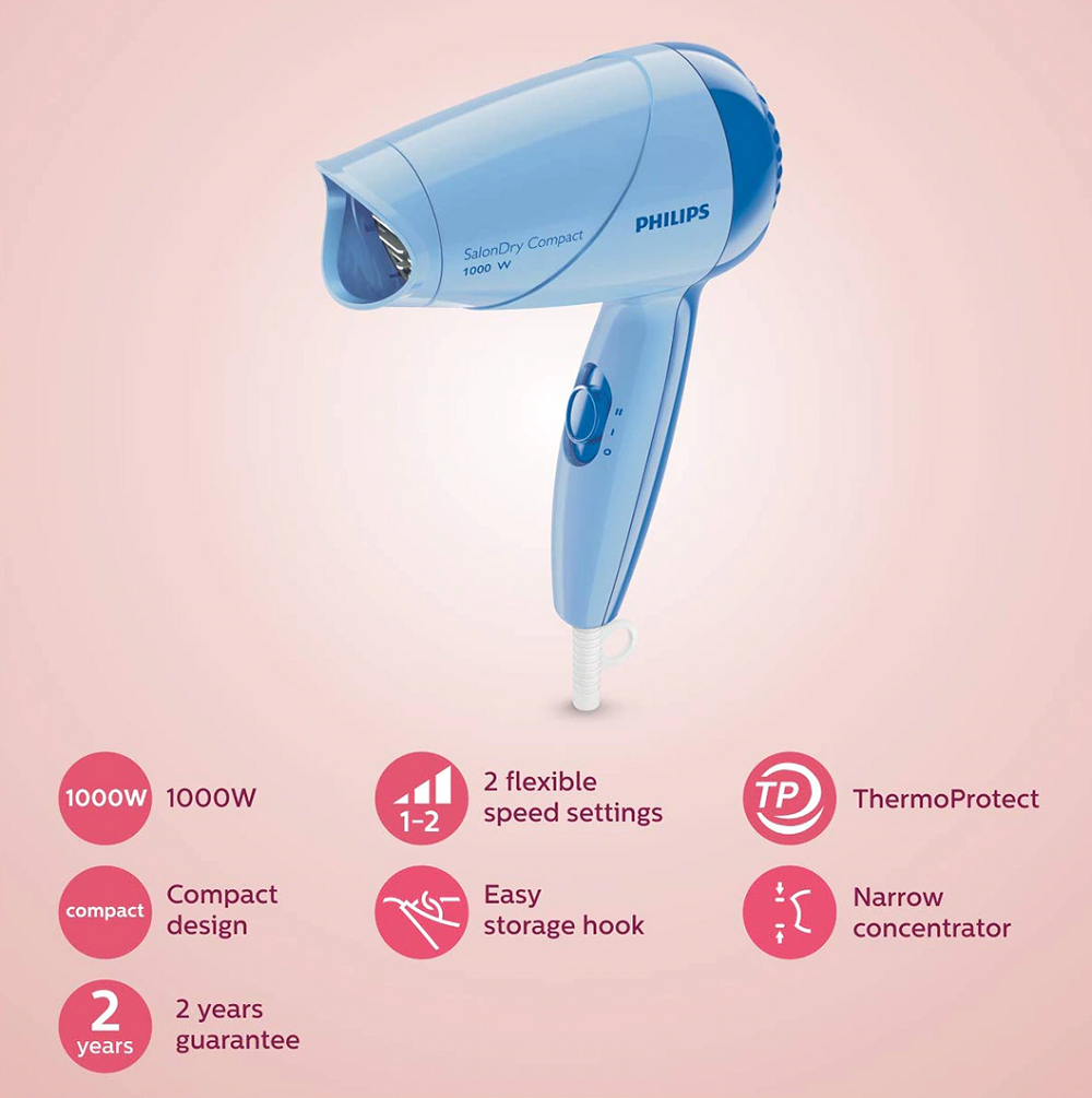 PHILIPS Essential Care HP8100/60 Hair Dryer