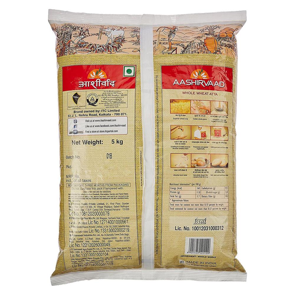 Aashirvaad Chakki Atta 5Kg