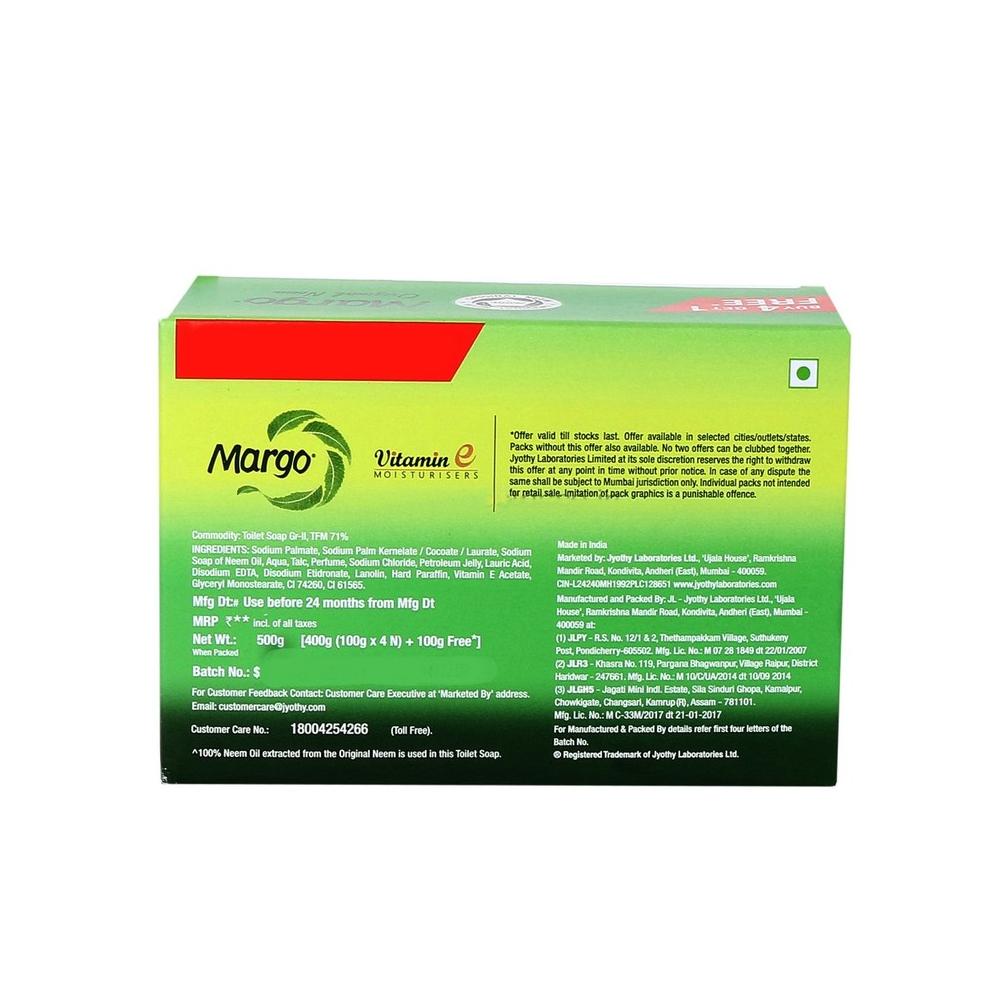 Margo Original Neem Bath Soap 4N (100g Each)