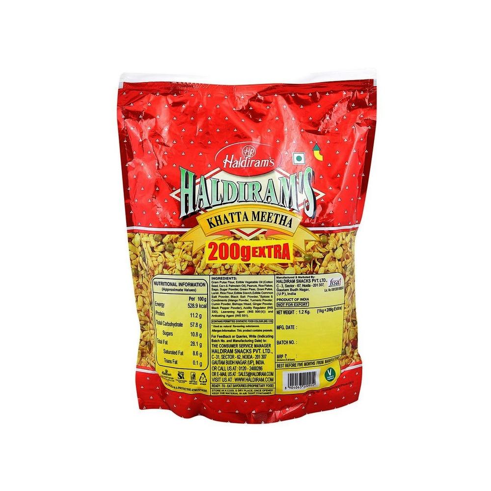 Haldiram's Namkeen Khatta Meetha, 1 kg