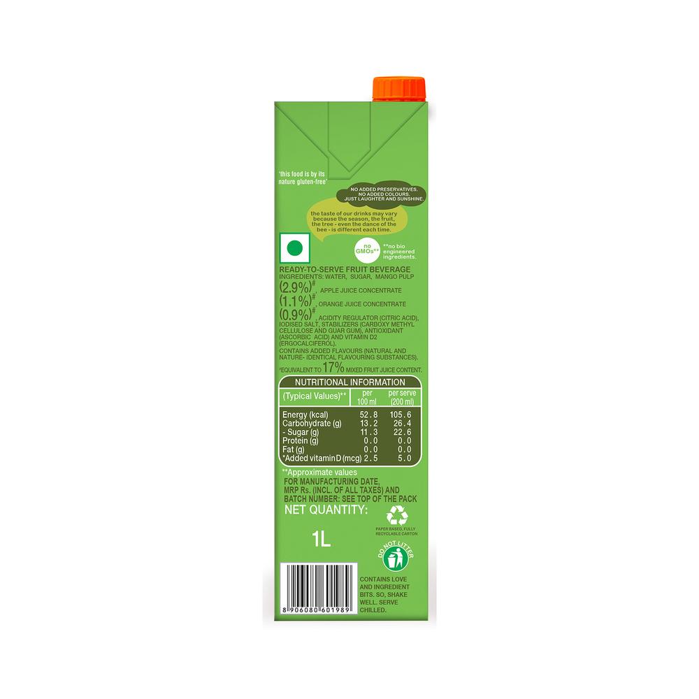 Paper Boat Swing Mixed Fruit Drink 1 L