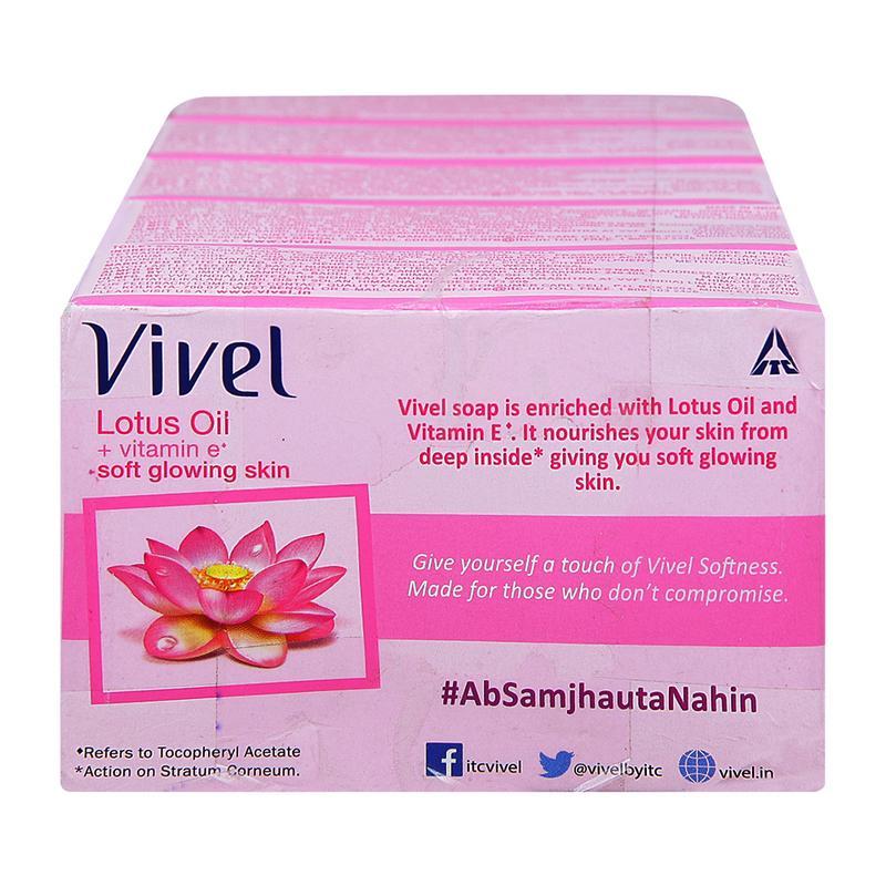 Vivel Soap Lotus Oil, 4N (100 g Each)