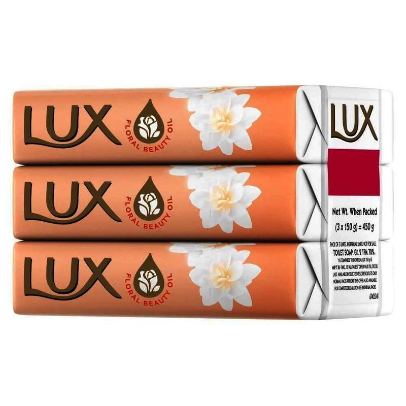 Lux Velvet Touch Soap 3 N (150 g Each)