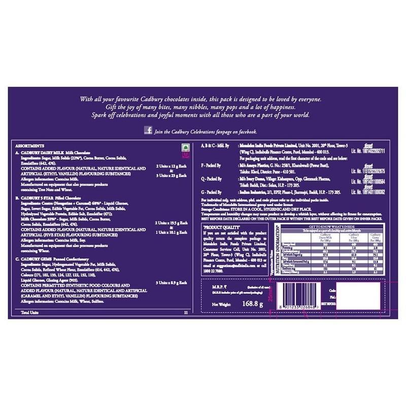 Cadbury Celebration Gift Pack 203.5 g