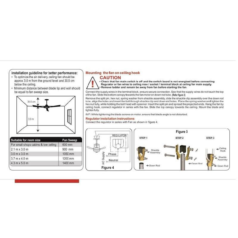Havells 1.2 m Spartz Ceiling Fan 1 N