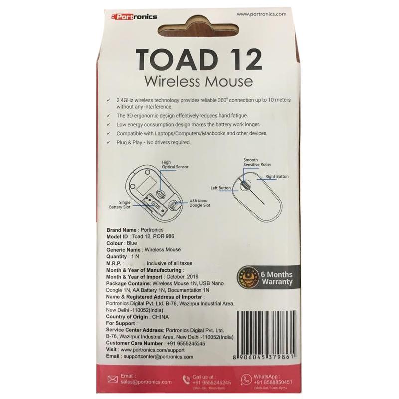Portronics Toad12 Wireless Mouse 1 N