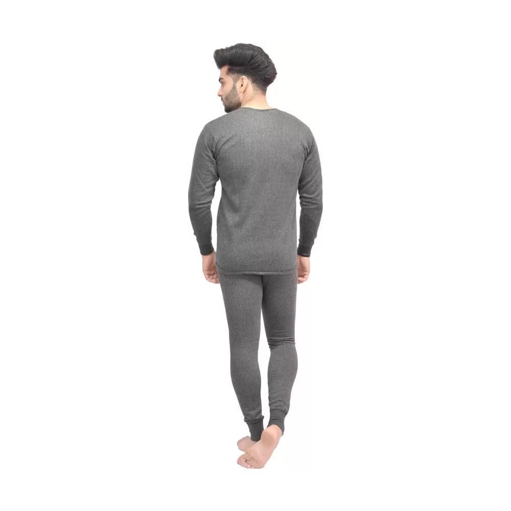 Picot Men Thermal Set Grey (Top & Lower)