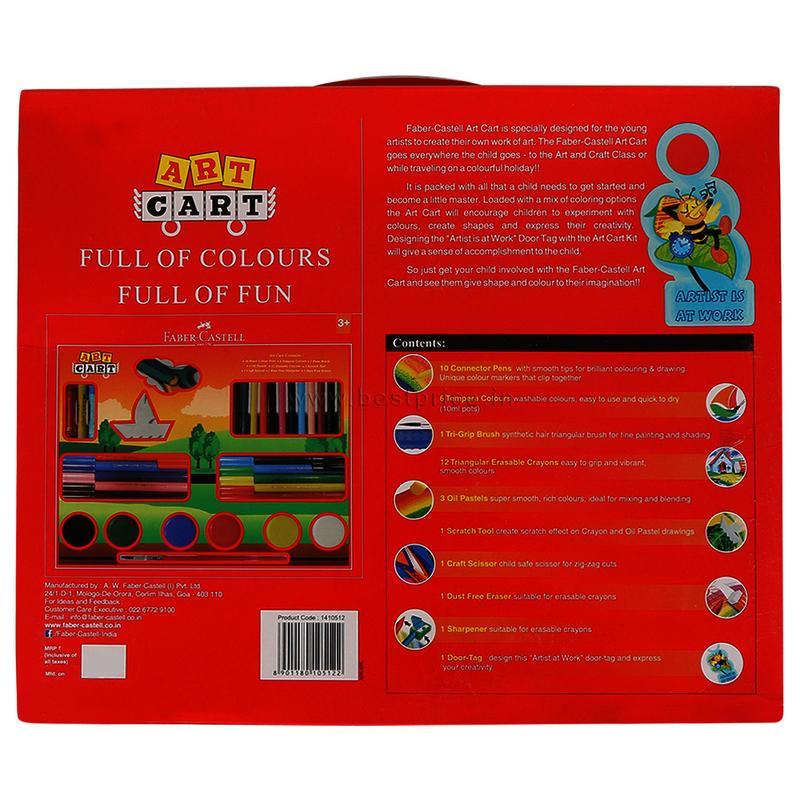 Faber-Castell Art & Craft Kit Oil Pastels,Size 6 cm, 1 N