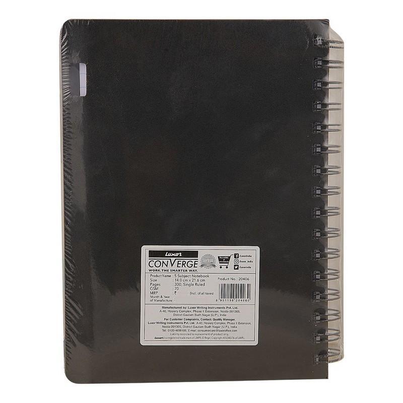 Luxor Wiro Notebook A5 5 Subject 1 N